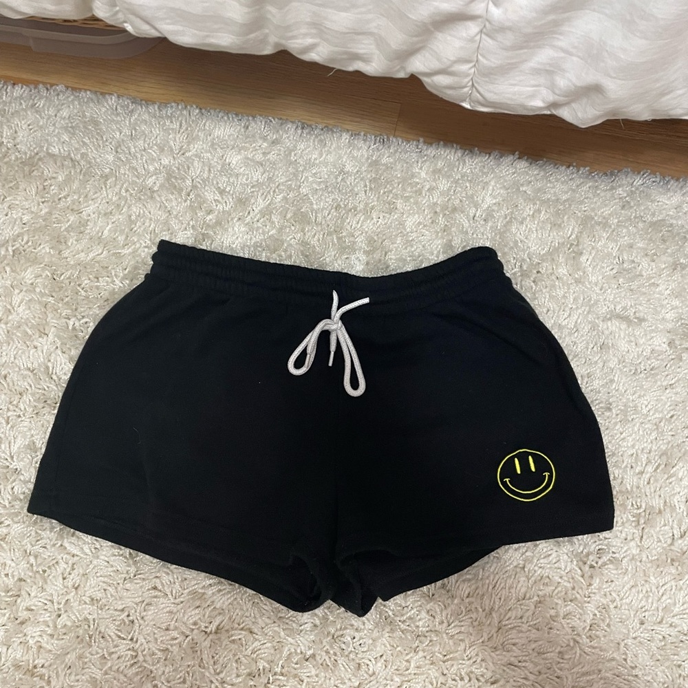 Black lounge shorts